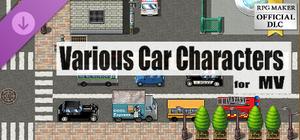 RPG Maker MV - Various cars Characters set banner