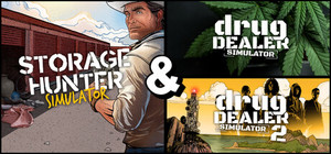Storage Hunter x Drug Dealer Simulator 1&2 banner