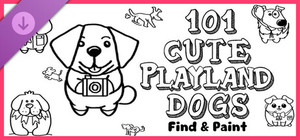 101 Cute Playland Dogs: Find & Paint - Artbook banner