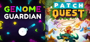 Monster & Microbe Roguelikes: 🧬 Genome Guardian × Patch Quest 🍍 banner