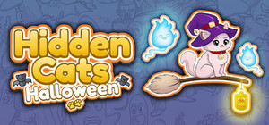 Hidden Cats - Halloween banner