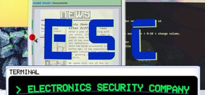 ESC (Electronics Security Company) banner