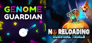 🧬 Genome Guardian × NO RELOADING: Survival Trials 🤖 banner