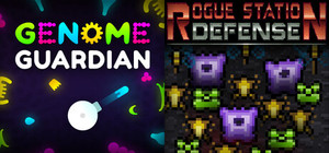 Sci-fi Defense Roguelikes: 🧬 Genome Guardian × Rogue Station Defense 🔋 banner