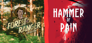 Hammer of Pain and Forest Ranger Simulator banner