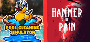 Hammer of Pain and Pool Cleaning Simulator banner