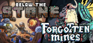 BELOW THE MINES banner