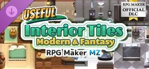 RPG Maker MZ - Useful Interior Tiles Modern and Fantasy banner