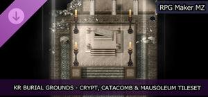 RPG Maker MZ - KR Burial Grounds - Crypt, Catacomb and Mausoleum Tileset banner