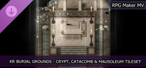 RPG Maker MV - KR Burial Grounds - Crypt, Catacomb and Mausoleum Tileset banner
