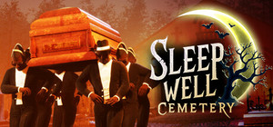 Sleep Well Cemetery banner