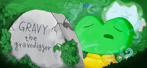 Gravy the gravedigger banner