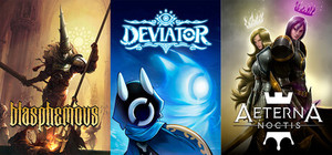 Metroidvania in the dark banner