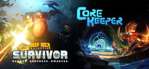 Core Keeper + Deep Rock Galactic: Survivor banner