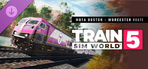 Train Sim World® 5: MBTA Commuter: Boston - Framingham/Worcester Line Route Add-On banner