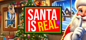 Santa is real banner