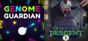 🧬 Genome Guardian × Insectoid Descent 🪰: Slimey Swarm Shooters banner