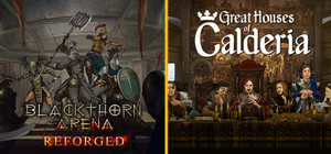 Blackthorn Arena x Great Houses of Calderia banner