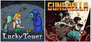 Lucky Tower x Gunbrella banner