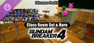 GUNDAM BREAKER 4 - Diorama Pack 3 - Class Room Set & Haro banner