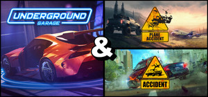 Underground Garage x Accident x Plane Accident banner