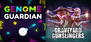 🧬 Genome Guardian × Graveyard Gunslingers 🤠: Roguelike Shooters banner