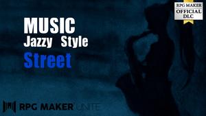 MUSIC Jazzy Style Street banner