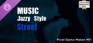 Pixel Game Maker MV - MUSIC Jazzy Style Street banner