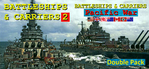 Double Pack 2: Battleships and Carriers 2 (1940-1945) + BC1 Pacific War Bundle banner