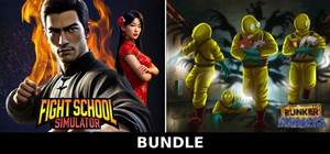 Fight School Simulator and Bunker Invaders! banner