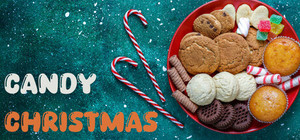 Candy Christmas banner