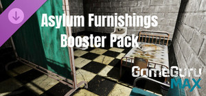 GameGuru MAX Horror Booster Pack - Asylum Furnishings banner