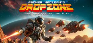 Archer Maclean's DropZone 40th Anniversary banner