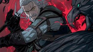 The Witcher Volume 4: Of Flesh and Flame banner