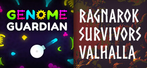 🧬 Genome Guardian × Ragnarok Survivors: Valhalla 🗡: Survival Roguelikes banner
