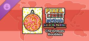 Pixel Cross Stitch - Christmas Baubles Pack banner