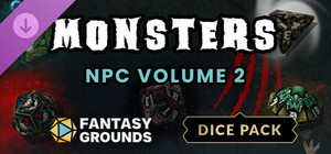 Fantasy Grounds - Monsters NPC Dice Pack Volume 2 banner