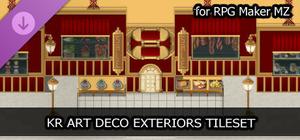 RPG Maker MZ - KR Art Deco Exteriors Tileset banner