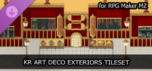 RPG Maker MZ - KR Art Deco Exteriors Tileset banner