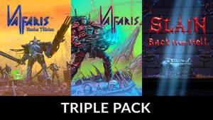 Valfaris: Mecha Therion, Valfaris & Slain: Back from Hell Triple Pack banner