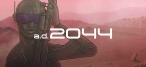 A.D. 2044 banner