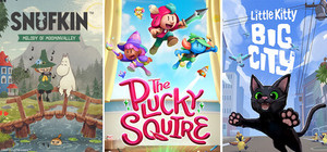 The Plucky Squire x Snufkin x Little Kitty, Big City banner