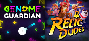 🧬 Genome Guardian × Relic Dudes ☥: Bullet Hell Survival Roguelikes banner