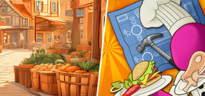 Old Market Simulator & PlateUp! banner