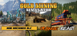 Gold Mining Simulator & Mini Mining Machines & Orange Beast banner