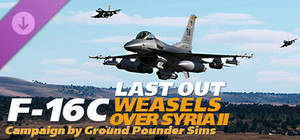DCS: F-16C Last Out Weasels over Syria II Campaign by Ground Pounder Simulations banner