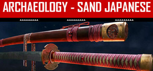 Archaeology - Sand Japanese banner