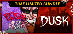 DUSK x POSTAL: Brain Damaged banner
