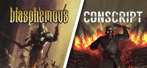Blasphemous x Conscript banner