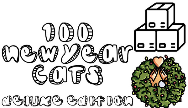 100 New Year Cats Deluxe Edition